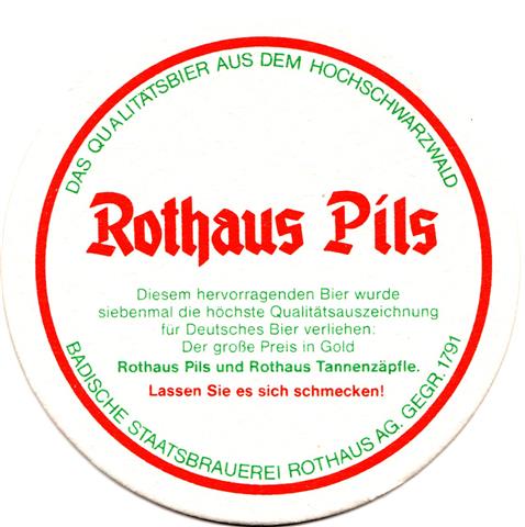 grafenhausen wt-bw rothaus dlg 7b (rund215-der gro�e preis in gold-gr�nrot)